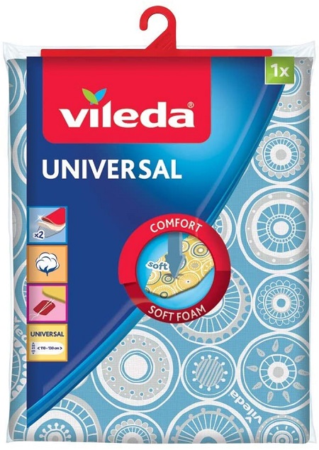 vileda universal ironing cover blue